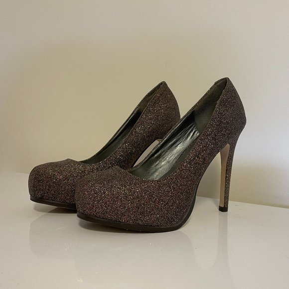 Madden Sparkle Heels - Picture 1 of 8